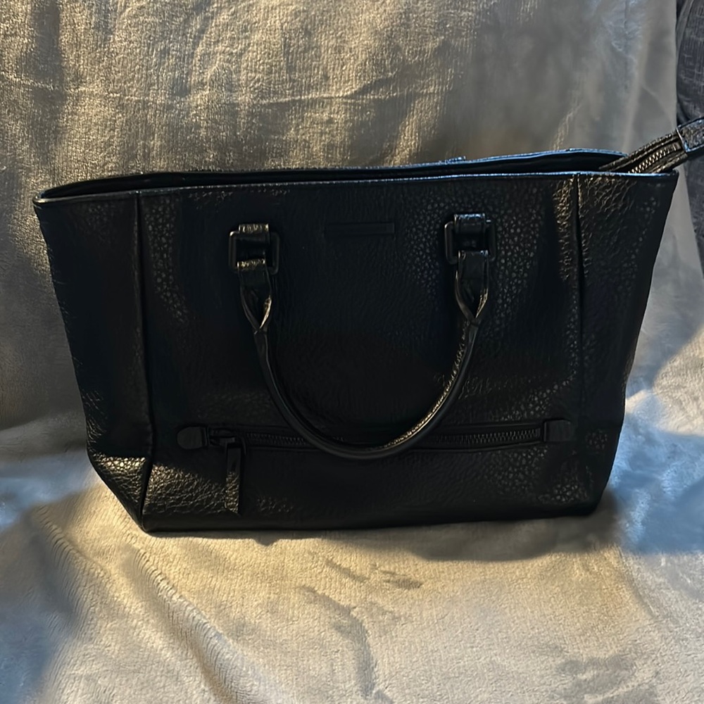 Armani Exchange black satchel